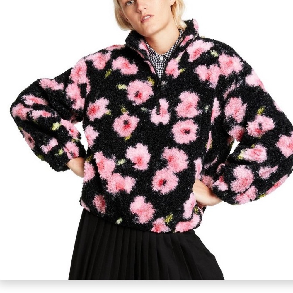 Sandy Liang Sherpa Jacket 🍒